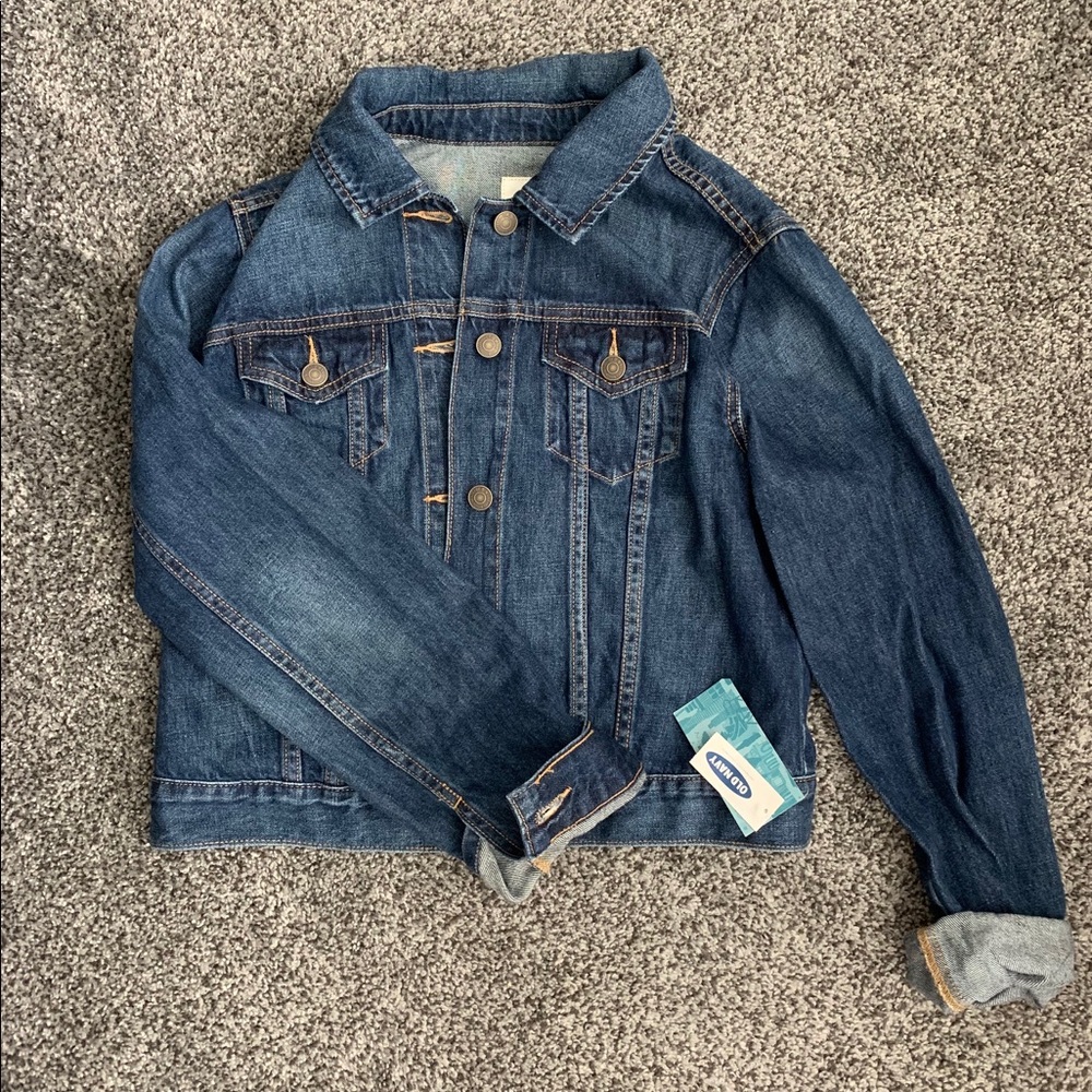 NWT Old Navy Cropped Denim Jacket